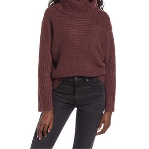 LEITH Women’s Cozy Neck Dolman Thick Sweater Size Small NWT